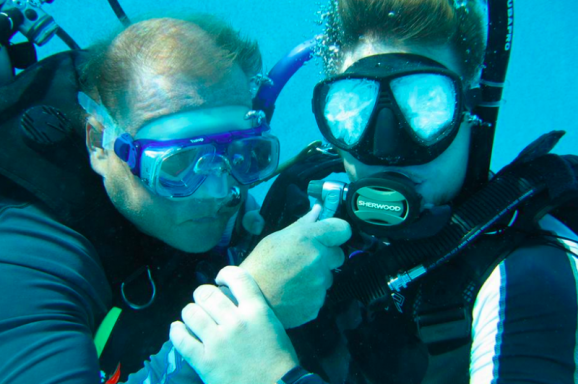 underwater training diveheart