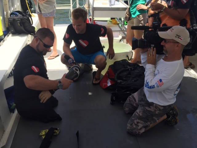 Diveheart Wounded warriors tend to ailing Florida coral reefs