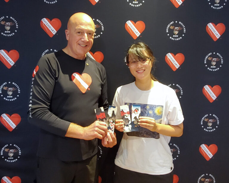 Naperville Youth Artist Creates Meaningful Art for Downers Grove Nonprofit, Diveheart